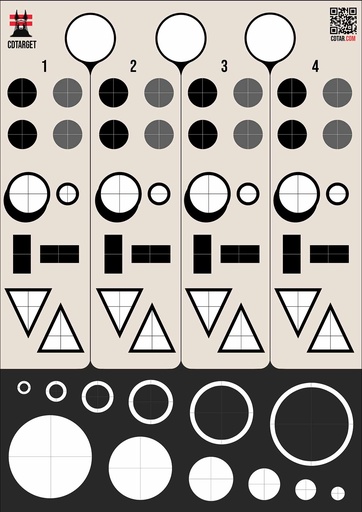 Consistency One - 50 cibles (anti-reflets)